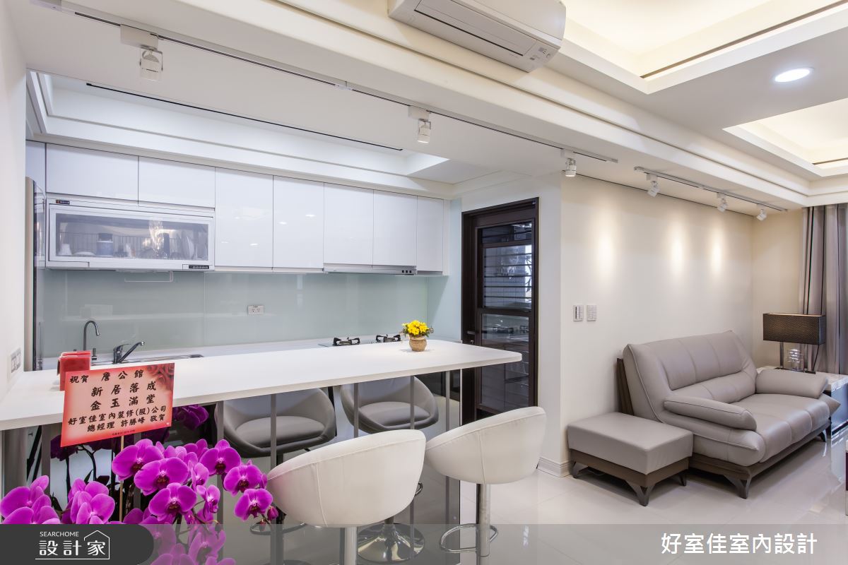 27坪中古屋(5~15年)＿簡約風餐廳廚房案例圖片＿好室佳室內設計＿好室佳_27坪空間放大術之7