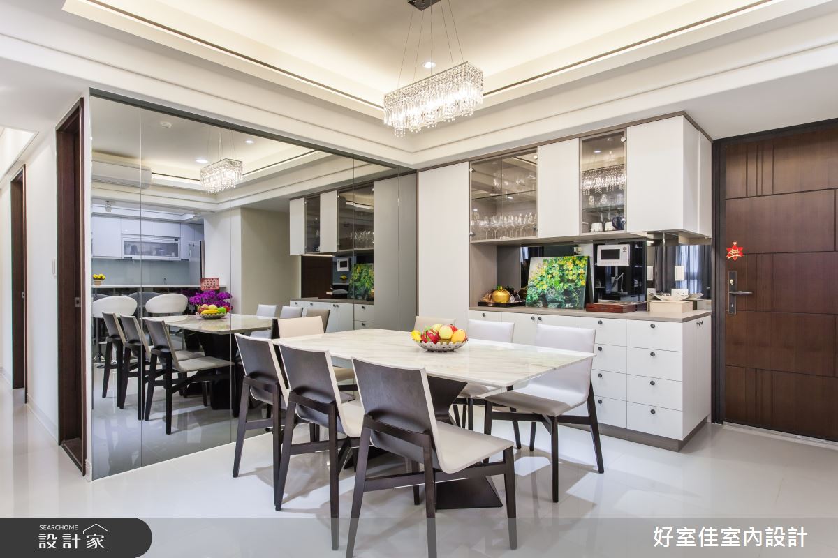 27坪中古屋(5~15年)＿簡約風餐廳廚房案例圖片＿好室佳室內設計＿好室佳_27坪空間放大術之9