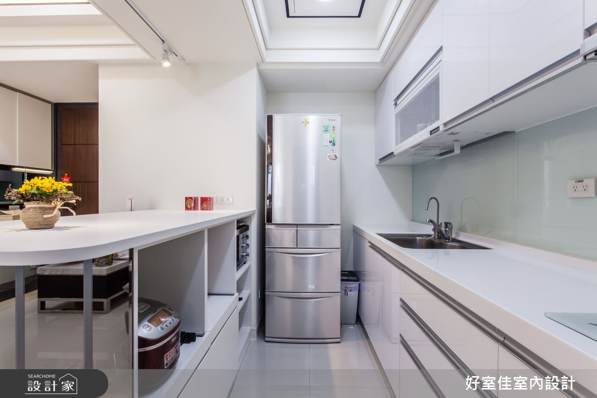 27坪中古屋(5~15年)＿簡約風餐廳廚房案例圖片＿好室佳室內設計＿好室佳_27坪空間放大術之10
