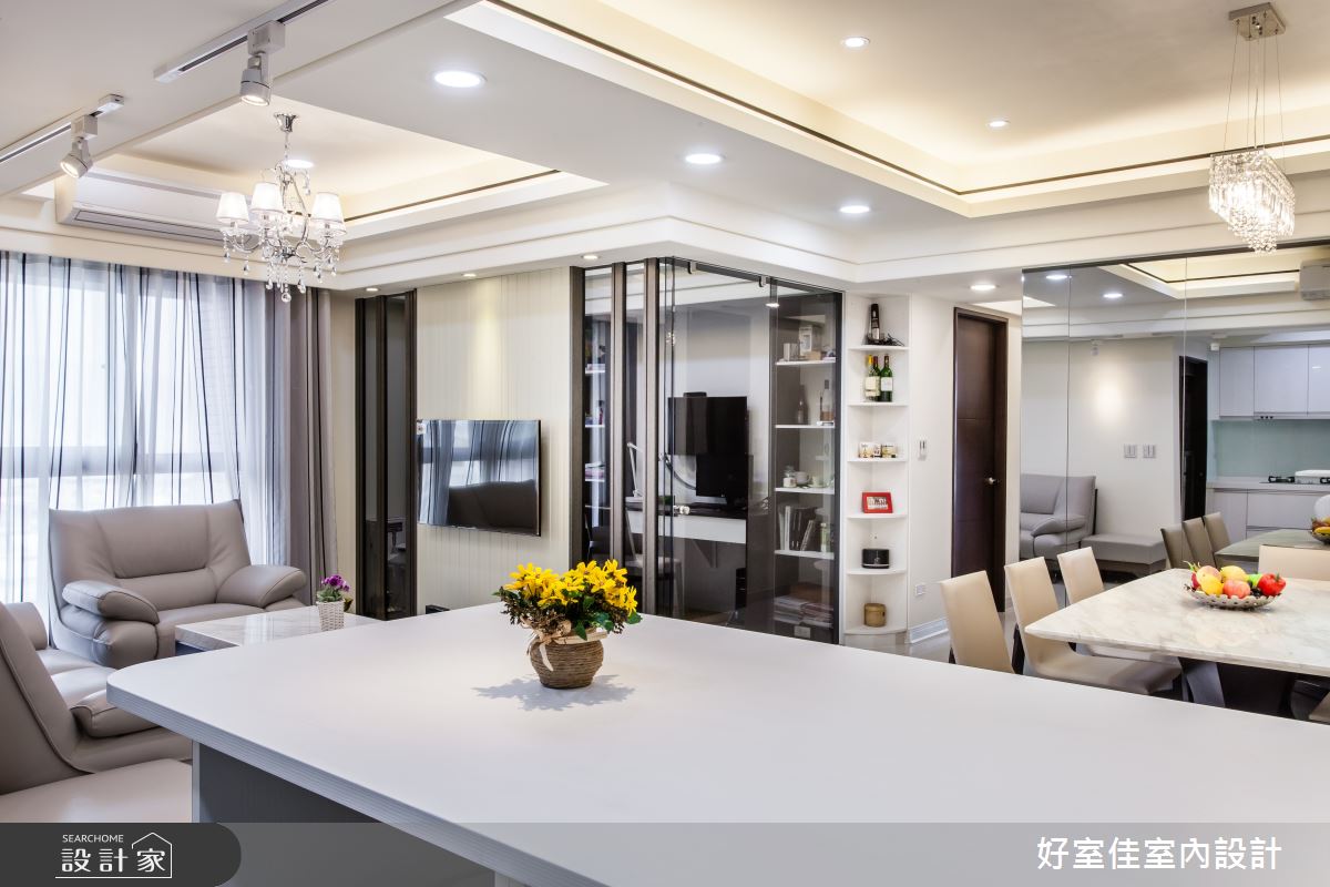 27坪中古屋(5~15年)＿簡約風餐廳廚房案例圖片＿好室佳室內設計＿好室佳_27坪空間放大術之11