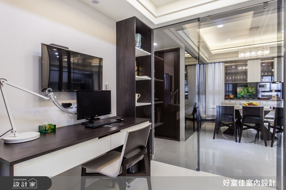 27坪中古屋(5~15年)＿簡約風書房案例圖片＿好室佳室內設計＿好室佳_27坪空間放大術之14