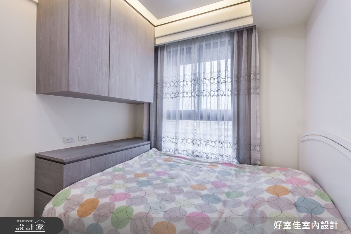 27坪中古屋(5~15年)＿簡約風臥室案例圖片＿好室佳室內設計＿好室佳_27坪空間放大術之19