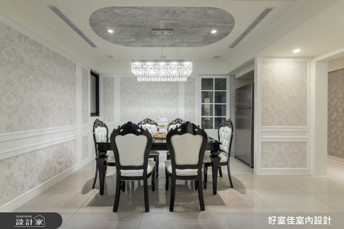 50坪新成屋(5年以下)＿現代風餐廳案例圖片＿好室佳室內設計＿好室佳_甜入你心的優雅美學之4
