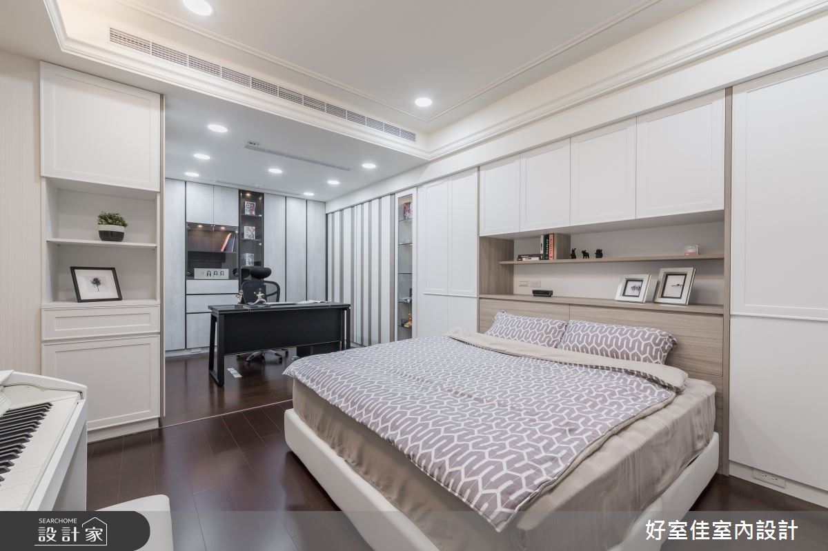 50坪新成屋(5年以下)＿現代風臥室案例圖片＿好室佳室內設計＿好室佳_甜入你心的優雅美學之14