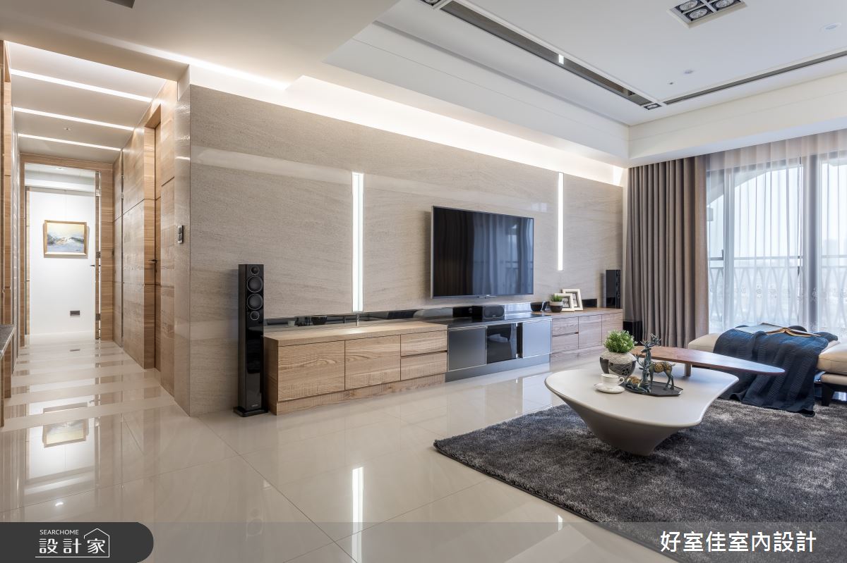 41坪新成屋(5年以下)＿現代風客廳案例圖片＿好室佳室內設計＿好室佳_尊榮的優雅精髓之4