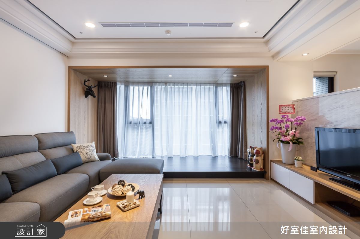 38坪新成屋(5年以下)＿北歐風客廳案例圖片＿好室佳室內設計＿好室佳_北歐風格美學新體驗之5