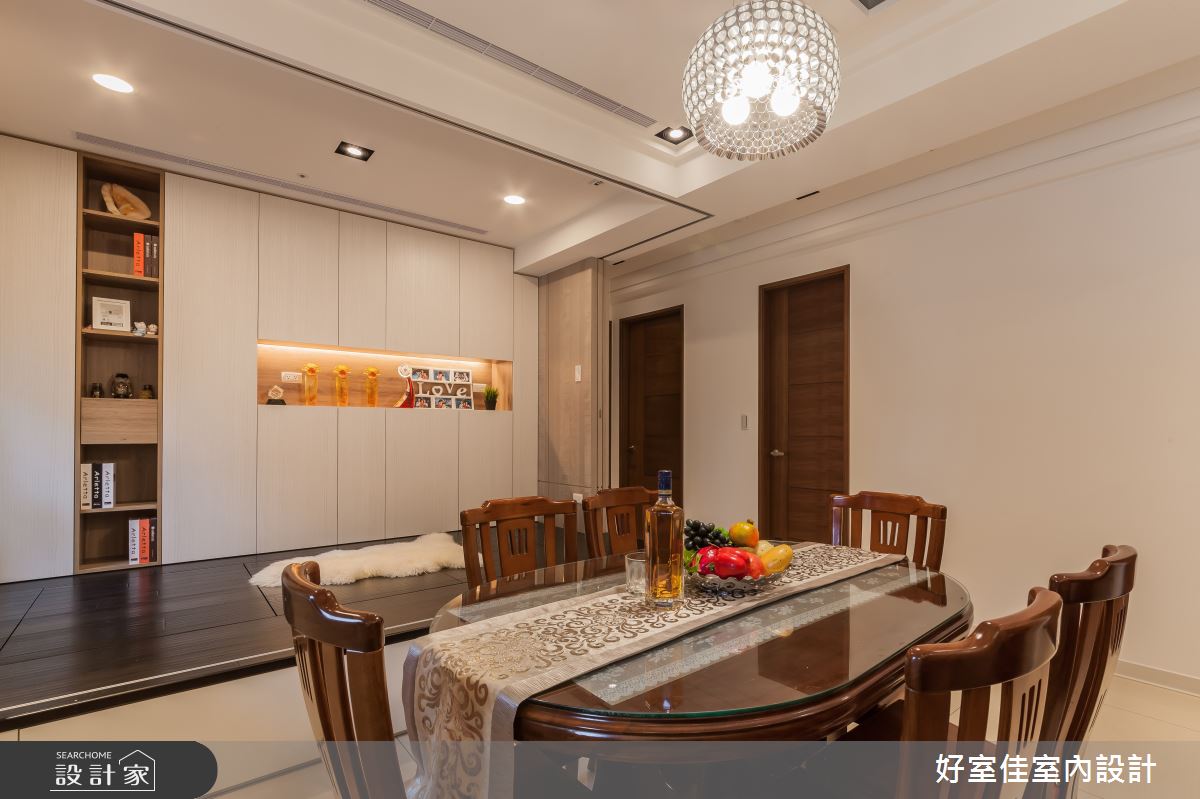 38坪新成屋(5年以下)＿北歐風餐廳和室案例圖片＿好室佳室內設計＿好室佳_北歐風格美學新體驗之12