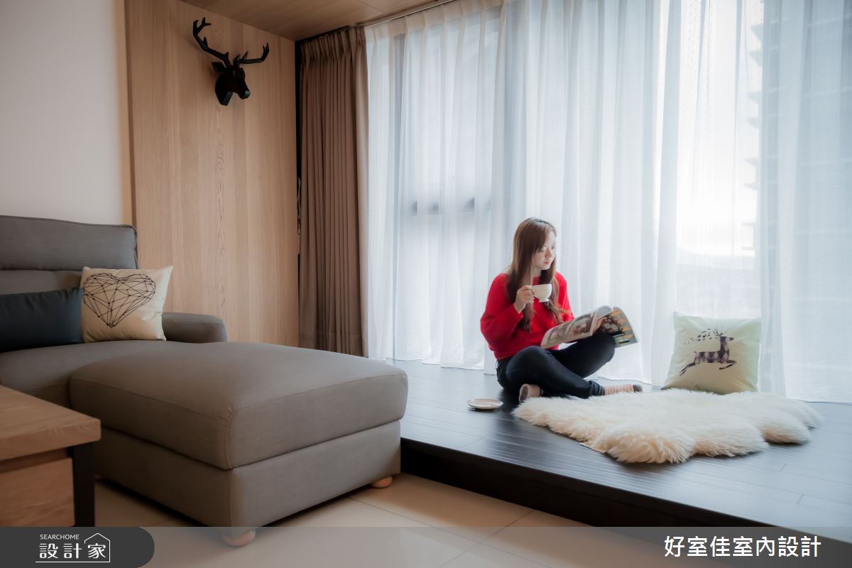 38坪新成屋(5年以下)＿北歐風客廳和室案例圖片＿好室佳室內設計＿好室佳_北歐風格美學新體驗之14