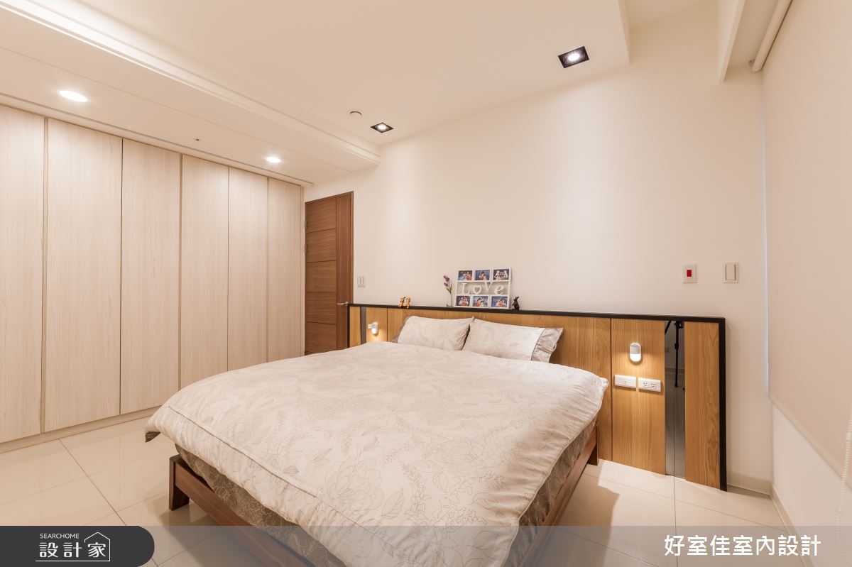 38坪新成屋(5年以下)＿北歐風臥室案例圖片＿好室佳室內設計＿好室佳_北歐風格美學新體驗之16