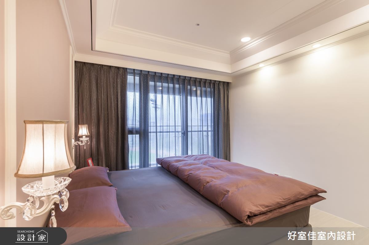 46坪新成屋(5年以下)＿混搭風臥室案例圖片＿好室佳室內設計＿好室佳_質潤。自在鏡謐好宅之17