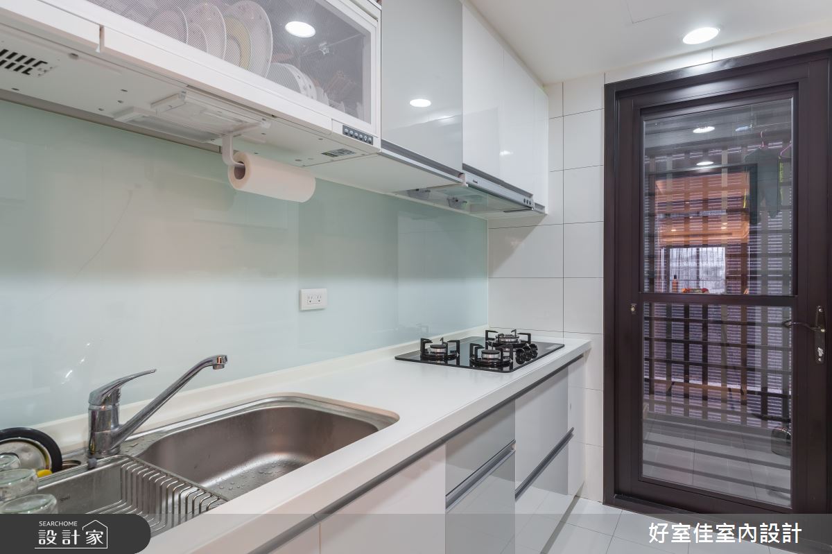46坪新成屋(5年以下)＿混搭風廚房案例圖片＿好室佳室內設計＿好室佳_質潤。自在鏡謐好宅之20