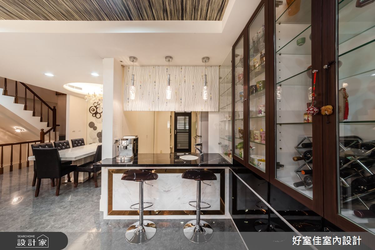 85坪新成屋(5年以下)＿新古典吧檯案例圖片＿好室佳室內設計＿好室佳_金碧奢華 古典好宅之9