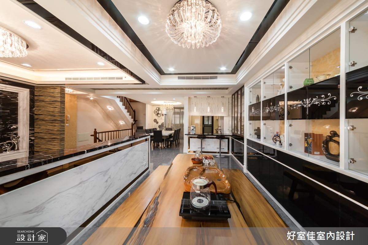 85坪新成屋(5年以下)＿新古典多功能室案例圖片＿好室佳室內設計＿好室佳_金碧奢華 古典好宅之10