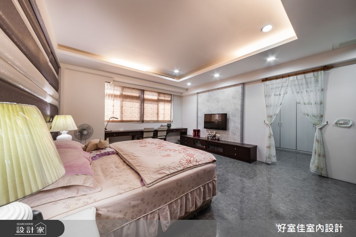 85坪新成屋(5年以下)＿新古典臥室案例圖片＿好室佳室內設計＿好室佳_金碧奢華 古典好宅之15