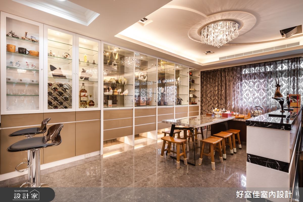 85坪新成屋(5年以下)＿新古典餐廳案例圖片＿好室佳室內設計＿好室佳_金碧奢華感巧思美宅之7