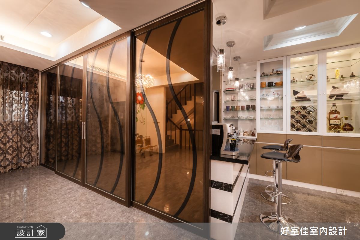 85坪新成屋(5年以下)＿新古典吧檯案例圖片＿好室佳室內設計＿好室佳_金碧奢華感巧思美宅之11