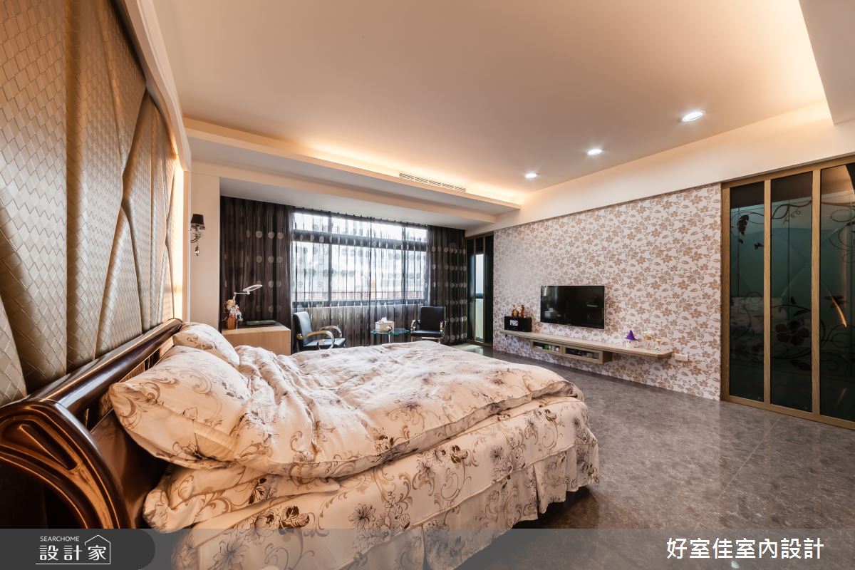 85坪新成屋(5年以下)＿新古典臥室案例圖片＿好室佳室內設計＿好室佳_金碧奢華感巧思美宅之13