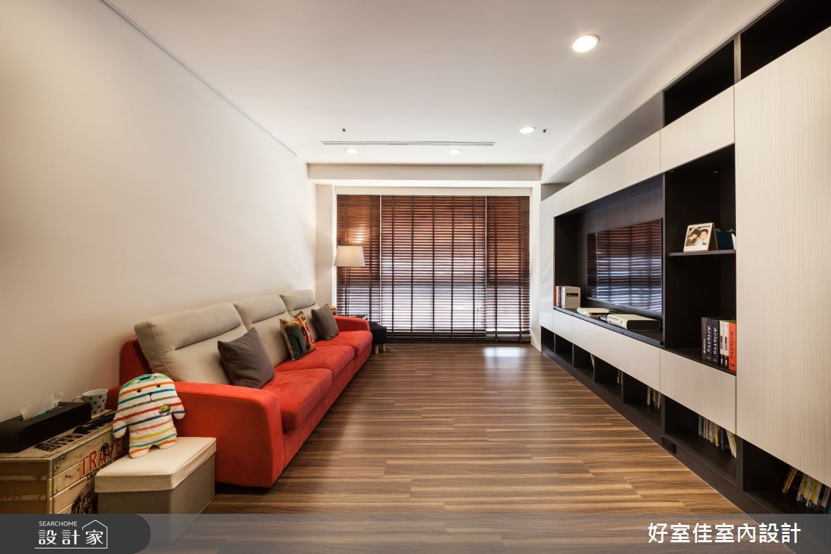 26坪中古屋(5~15年)＿美式風客廳案例圖片＿好室佳室內設計＿好室佳_美式26坪幸福小窩之3