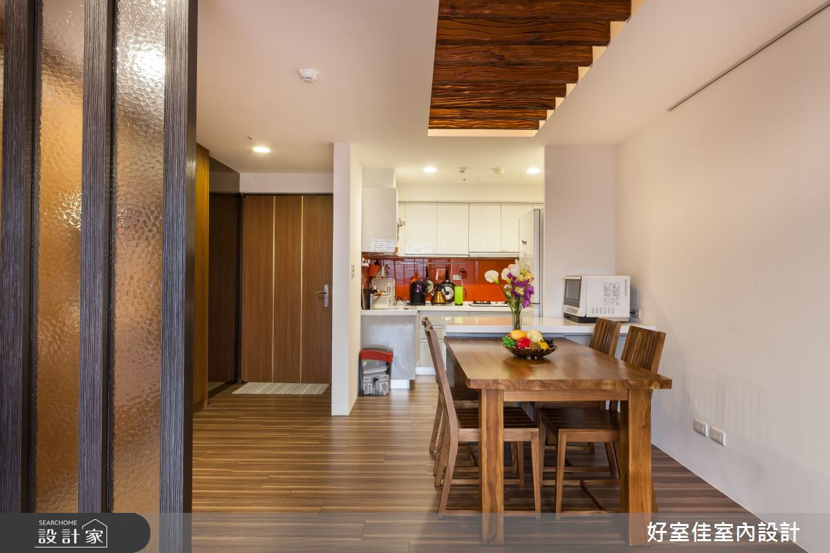 26坪中古屋(5~15年)＿美式風玄關餐廳案例圖片＿好室佳室內設計＿好室佳_美式26坪幸福小窩之9