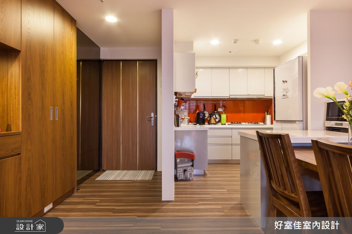 26坪中古屋(5~15年)＿美式風玄關餐廳案例圖片＿好室佳室內設計＿好室佳_美式26坪幸福小窩之12