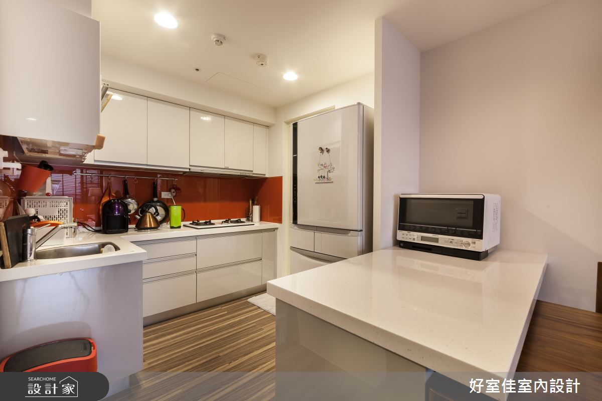 26坪中古屋(5~15年)＿美式風廚房案例圖片＿好室佳室內設計＿好室佳_美式26坪幸福小窩之14