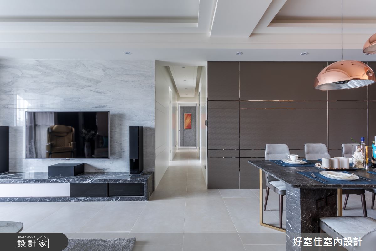 46坪新成屋(5年以下)＿現代風客廳案例圖片＿好室佳室內設計＿好室佳_譜出我的時尚協奏曲之5