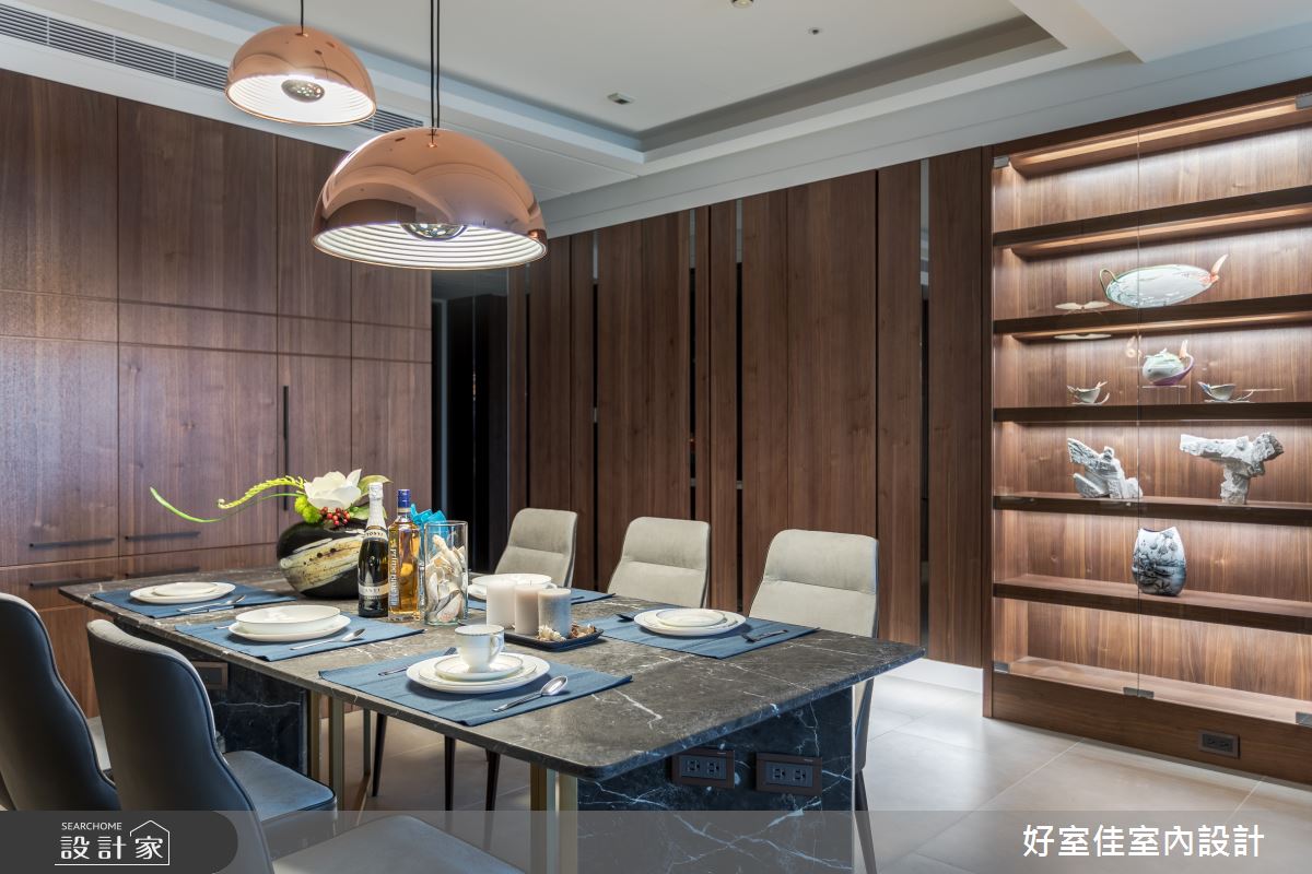46坪新成屋(5年以下)＿現代風餐廳案例圖片＿好室佳室內設計＿好室佳_譜出我的時尚協奏曲之8