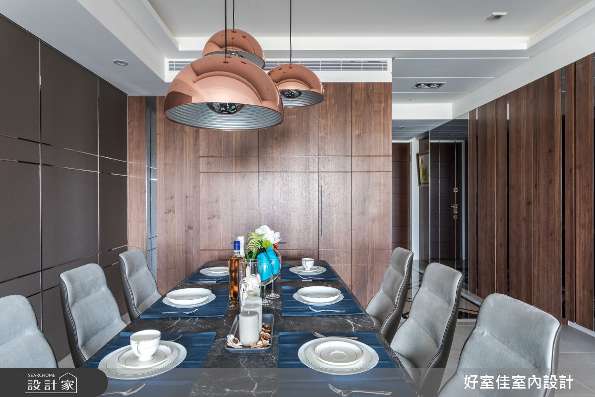 46坪新成屋(5年以下)＿現代風餐廳案例圖片＿好室佳室內設計＿好室佳_譜出我的時尚協奏曲之9