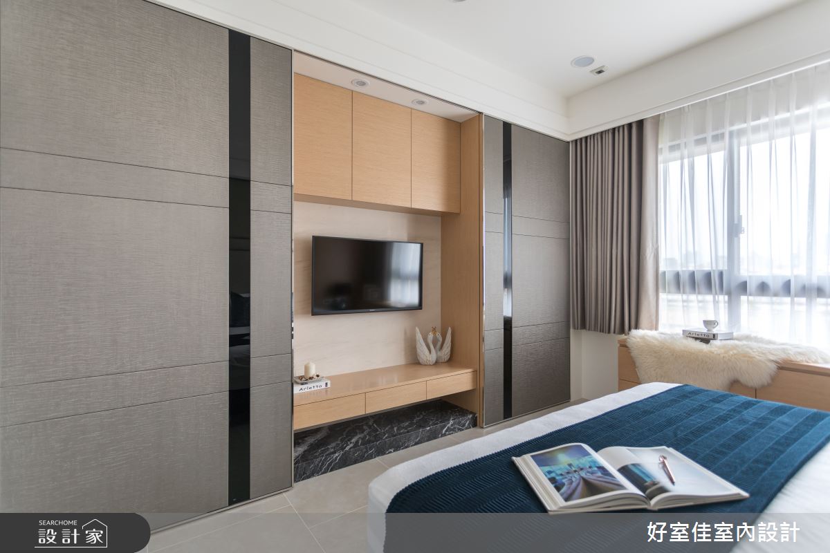 46坪新成屋(5年以下)＿現代風臥室案例圖片＿好室佳室內設計＿好室佳_譜出我的時尚協奏曲之12