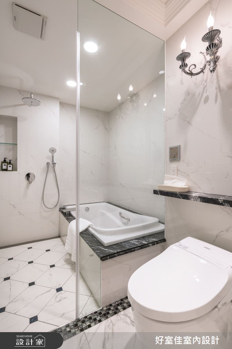 中古屋(5~15年)＿新古典浴室案例圖片＿好室佳室內設計＿好室佳_幻境古典藝術宅 氣韻非凡之27