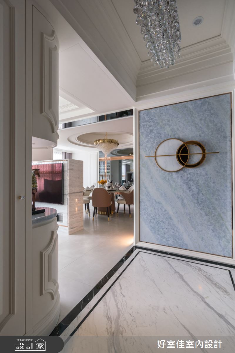 中古屋(5~15年)＿新古典玄關案例圖片＿好室佳室內設計＿好室佳_幻境古典藝術宅 氣韻非凡之1