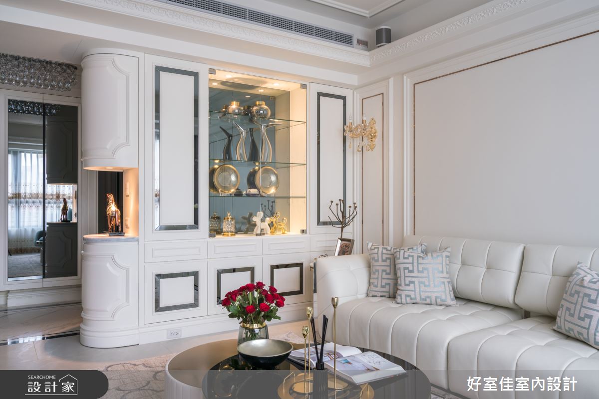 中古屋(5~15年)＿新古典客廳案例圖片＿好室佳室內設計＿好室佳_幻境古典藝術宅 氣韻非凡之6