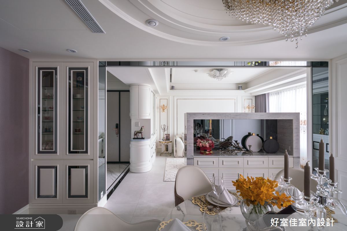 中古屋(5~15年)＿新古典餐廳案例圖片＿好室佳室內設計＿好室佳_幻境古典藝術宅 氣韻非凡之13