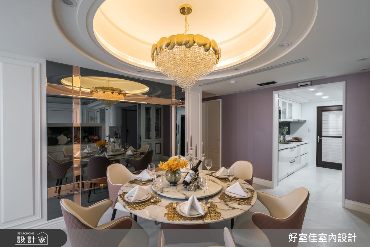 中古屋(5~15年)＿新古典餐廳案例圖片＿好室佳室內設計＿好室佳_幻境古典藝術宅 氣韻非凡之15