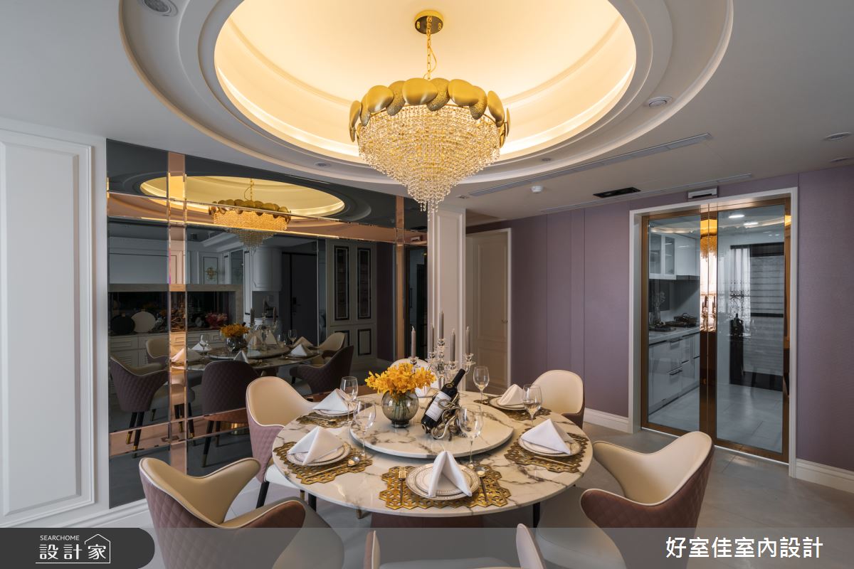 中古屋(5~15年)＿新古典餐廳案例圖片＿好室佳室內設計＿好室佳_幻境古典藝術宅 氣韻非凡之16