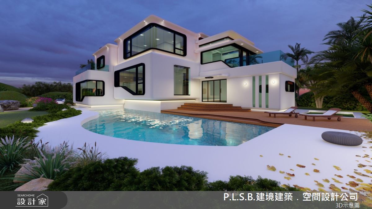 150坪新成屋(5年以下)＿現代風案例圖片＿建境建築.空間設計公司＿建境_01之9