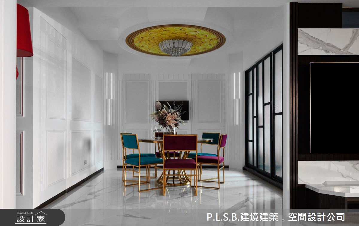 80坪新成屋(5年以下)＿美式風餐廳案例圖片＿建境建築.空間設計公司＿建境_03之13