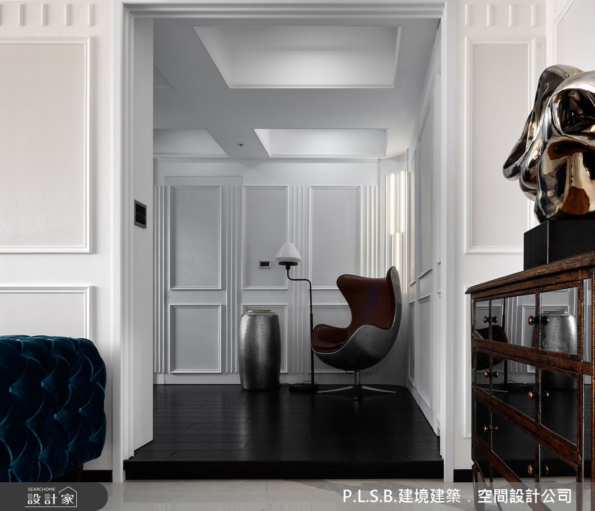 80坪新成屋(5年以下)＿美式風案例圖片＿建境建築.空間設計公司＿建境_03之19
