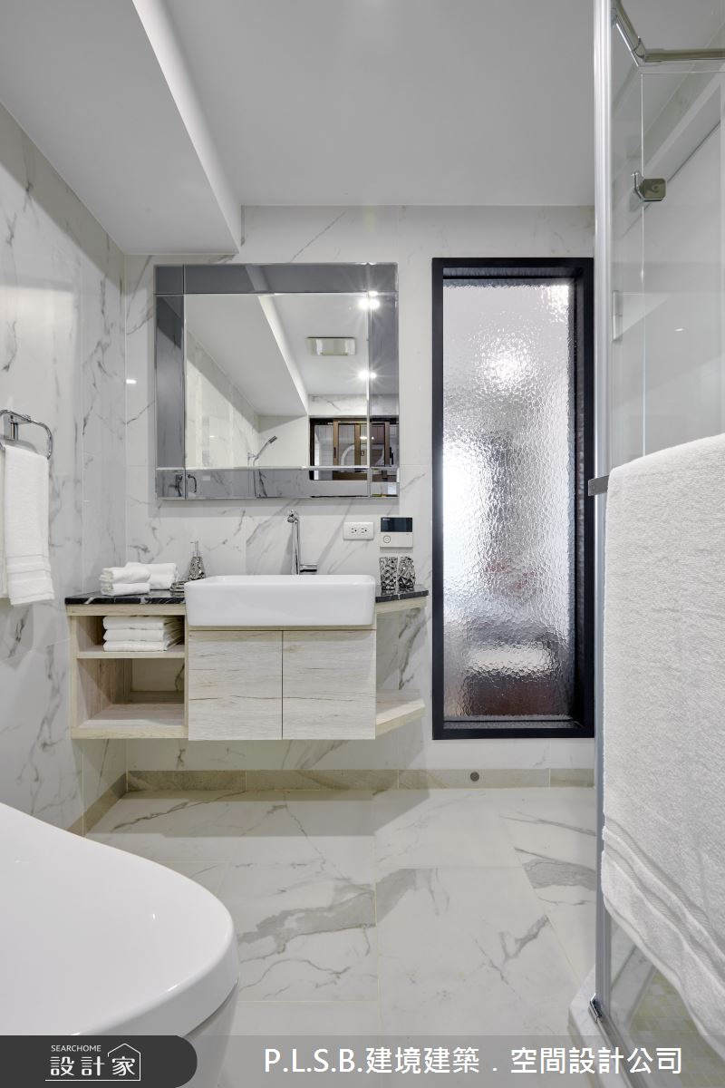 80坪新成屋(5年以下)＿美式風浴室案例圖片＿建境建築.空間設計公司＿建境_03之24