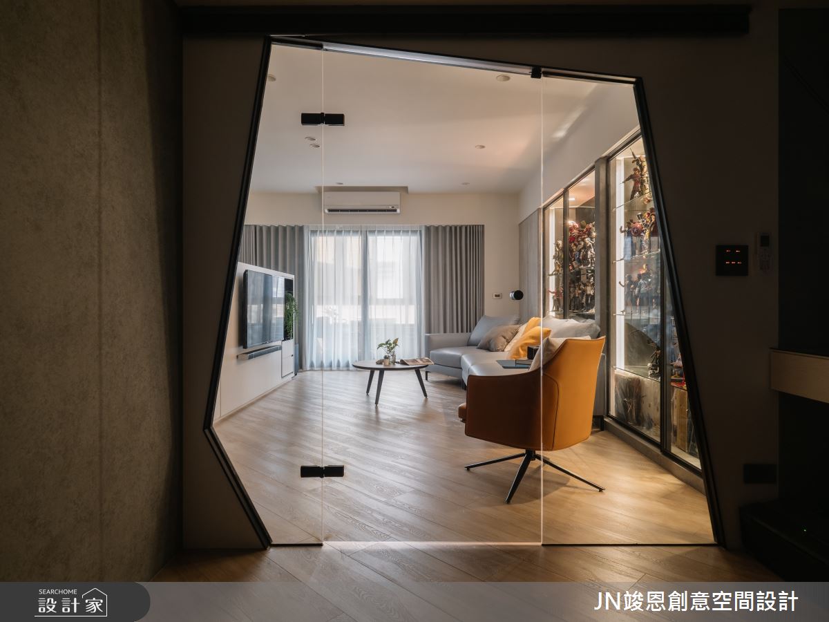 29坪老屋(16~30年)＿現代風客廳案例圖片＿JN竣恩創意空間設計＿竣恩_16_林宅之7