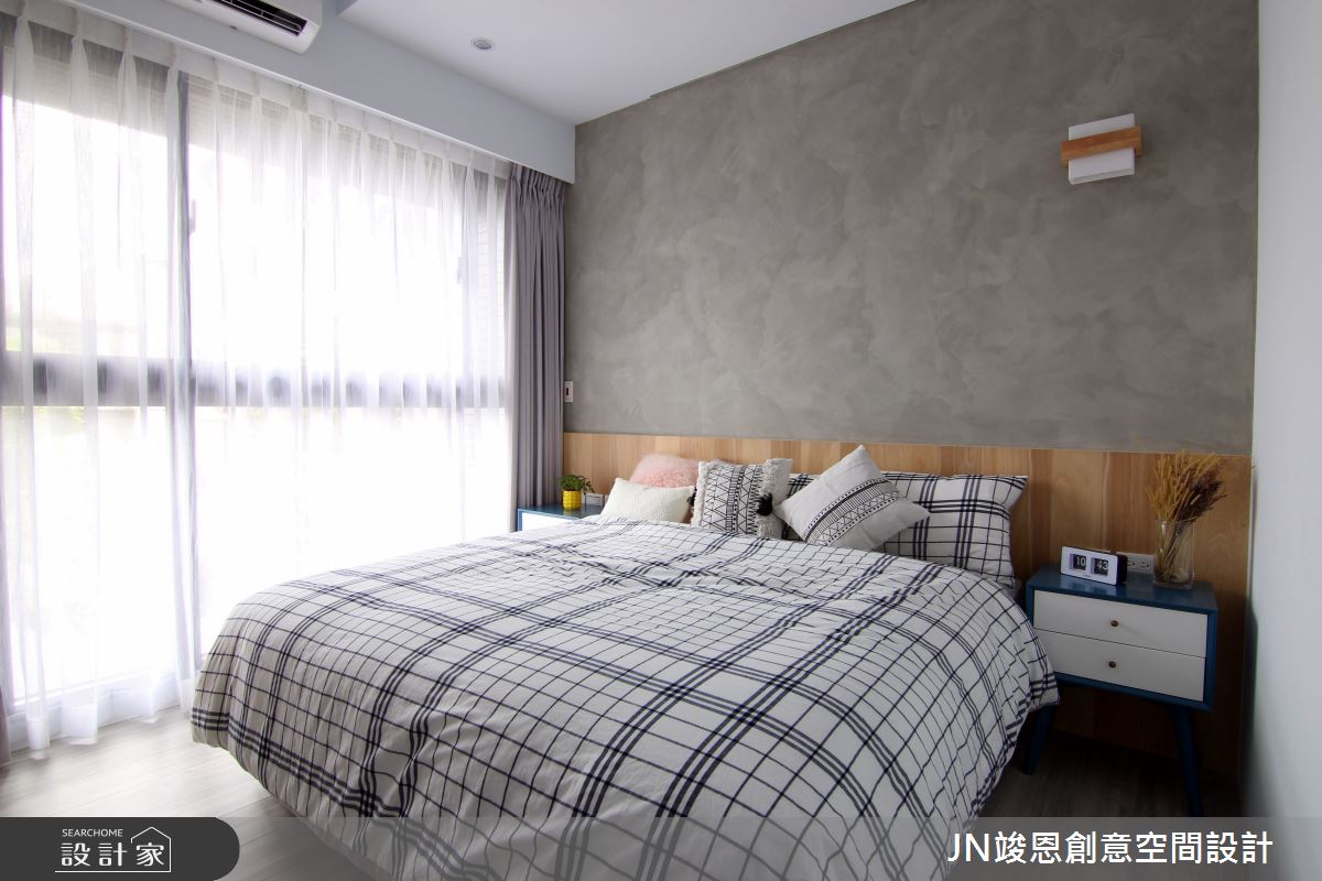 17坪新成屋(5年以下)＿北歐風臥室案例圖片＿JN竣恩創意空間設計＿竣恩_15_劉宅之5