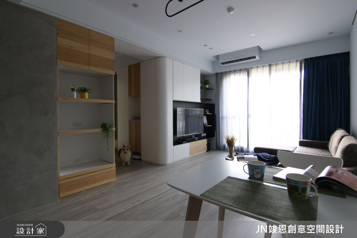 17坪新成屋(5年以下)＿北歐風餐廳案例圖片＿JN竣恩創意空間設計＿竣恩_15_劉宅之2