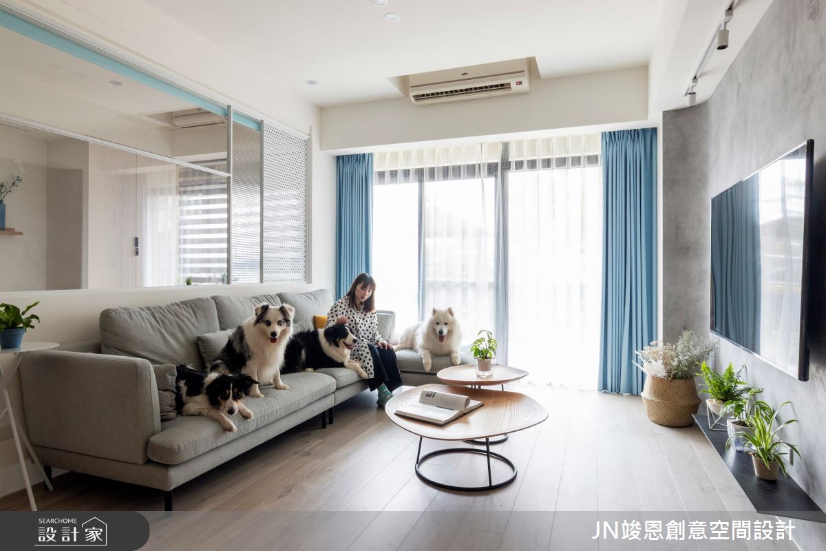 25坪老屋(16~30年)＿北歐風客廳案例圖片＿JN竣恩創意空間設計＿竣恩_9_楊宅之2