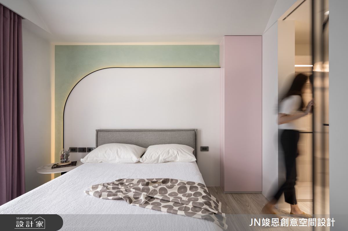 20坪新成屋(5年以下)＿混搭風臥室案例圖片＿JN竣恩創意空間設計＿竣恩_21_陳宅之9