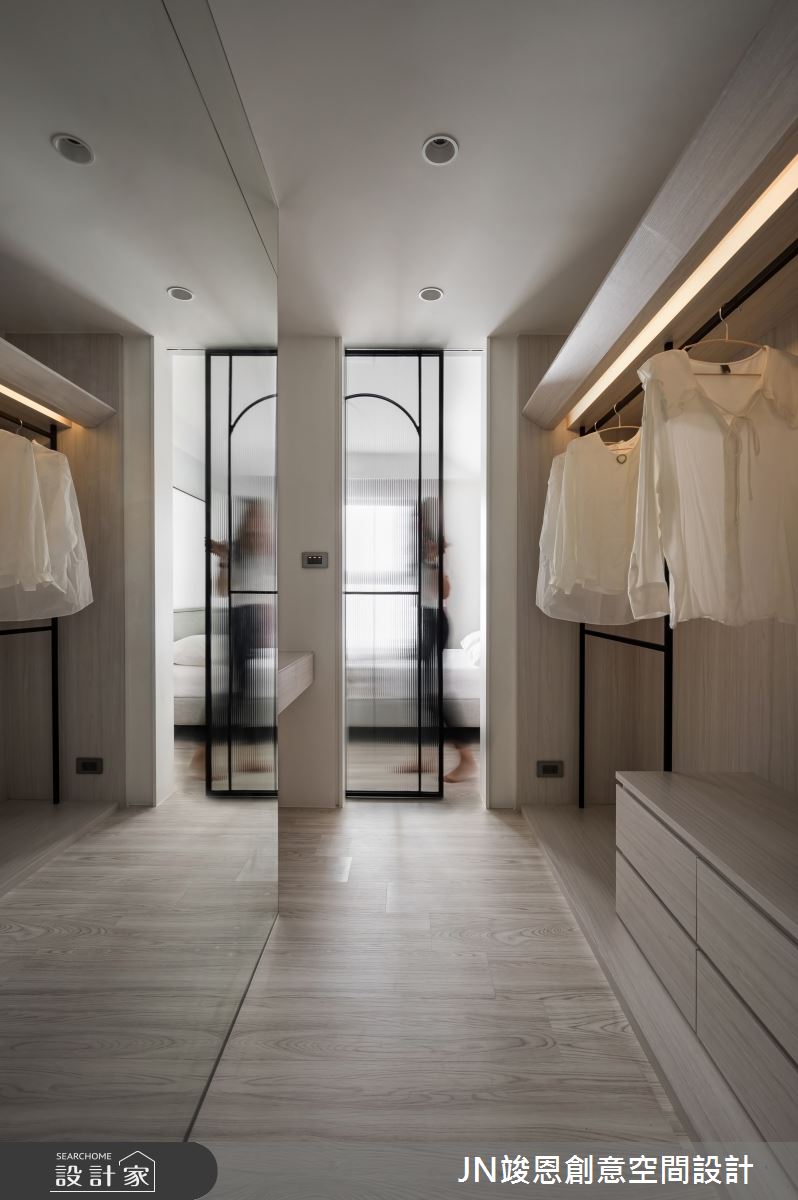 20坪新成屋(5年以下)＿混搭風更衣間案例圖片＿JN竣恩創意空間設計＿竣恩_21_陳宅之11