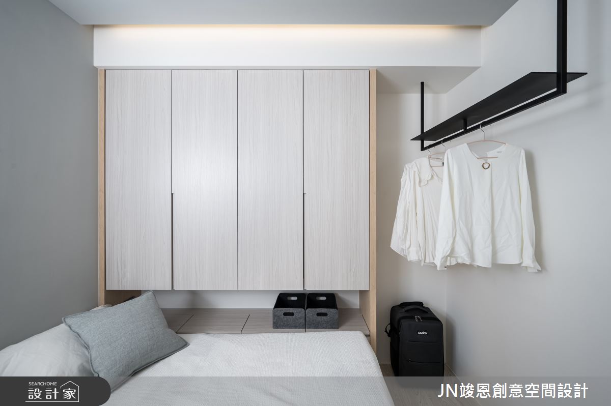 20坪新成屋(5年以下)＿混搭風臥室案例圖片＿JN竣恩創意空間設計＿竣恩_21_陳宅之14