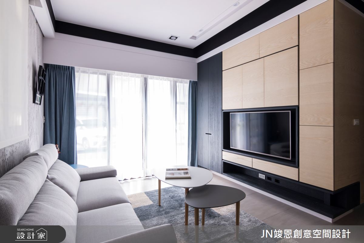 19坪老屋(16~30年)＿現代風客廳案例圖片＿JN竣恩創意空間設計＿竣恩_1_梁宅之2