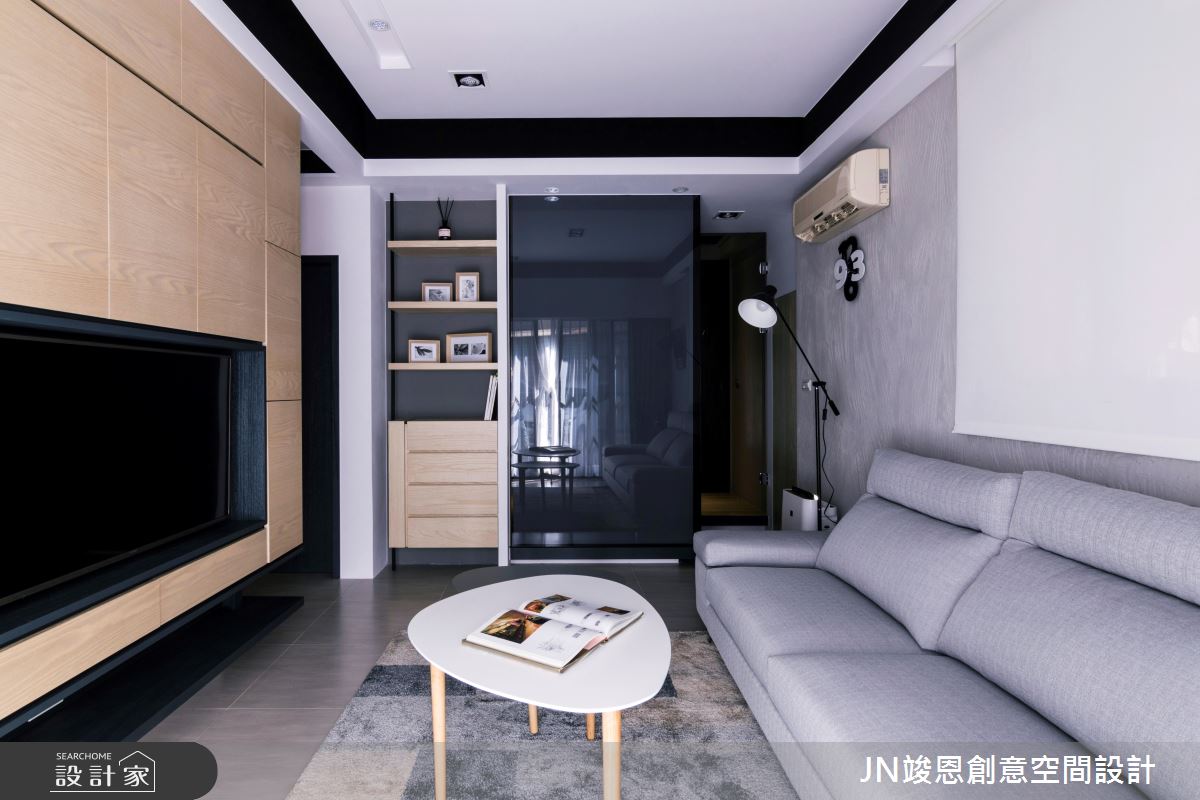 19坪老屋(16~30年)＿現代風客廳案例圖片＿JN竣恩創意空間設計＿竣恩_1_梁宅之3