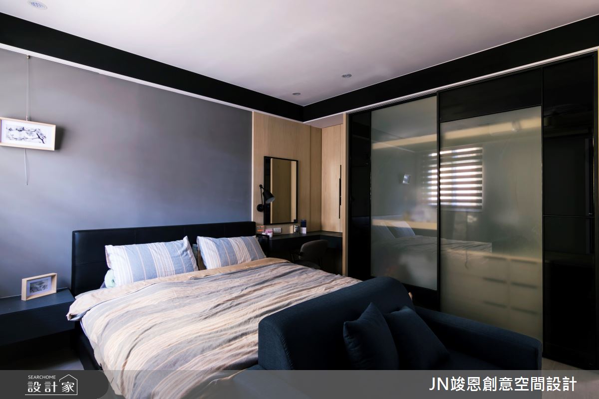 19坪老屋(16~30年)＿現代風臥室案例圖片＿JN竣恩創意空間設計＿竣恩_1_梁宅之8