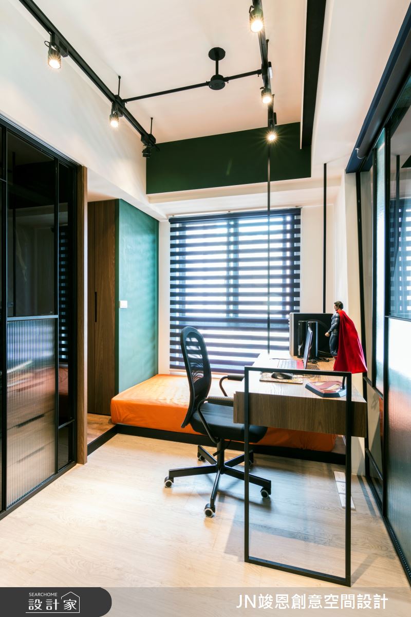 16坪新成屋(5年以下)＿工業風臥室案例圖片＿JN竣恩創意空間設計＿竣恩_2_陳宅之7